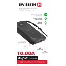 obrázek produktu SWISSTEN POWER BANK 10000 mAh (kompatibilní s MagSafe)