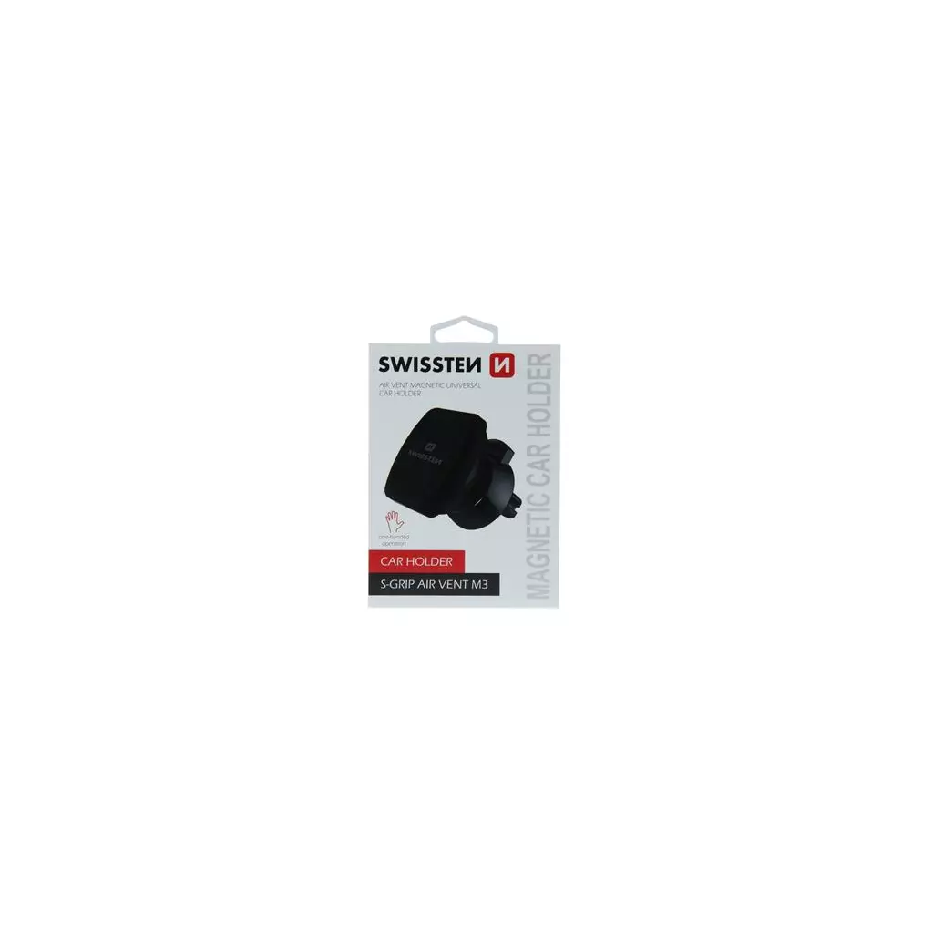 Obrázek produktu MAGNETICKÝ DRŽÁK DO VENTILACE AUTA SWISSTEN S-GRIP AV-M3