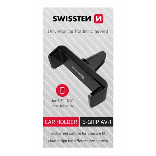 obrázek produktu DRŽÁK DO VENTILACE AUTA SWISSTEN S-GRIP AV-1 (SAMOPRODAVAČ)