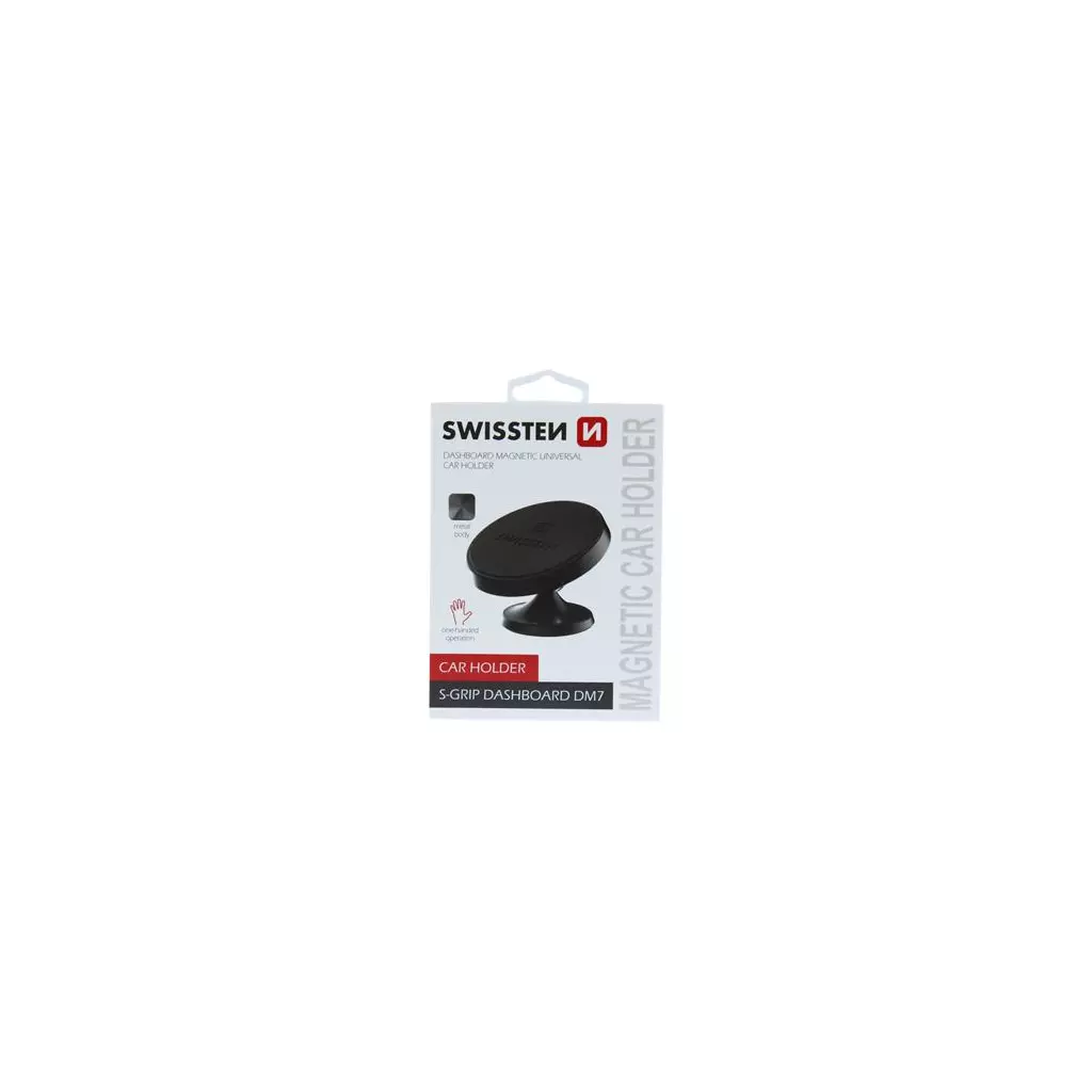 Obrázek produktu MAGNETICKÝ DRŽÁK DO AUTA SWISSTEN S-GRIP DASHBOARD DM7