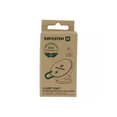 obrázek produktu MAGNETICKÝ DRŽÁK DO AUTA SWISSTEN S-GRIP DASHBOARD DM7 (ECO BALENÍ)