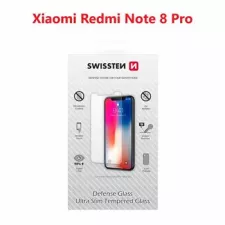 obrázek produktu OCHRANNÉ TEMPEROVANÉ SKLO SWISSTEN PRO XIAOMI REDMI NOTE 8 PRO RE 2,5D