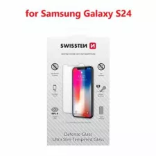 obrázek produktu OCHRANNÉ TEMPEROVANÉ SKLO SWISSTEN PRO SAMSUNG GALAXY S24 5G RE 2,5D