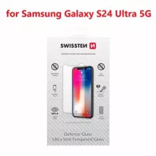 obrázek produktu OCHRANNÉ TEMPEROVANÉ SKLO SWISSTEN PRO SAMSUNG GALAXY S24 ULTRA 5G RE 2,5D