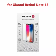 obrázek produktu OCHRANNÉ TEMPEROVANÉ SKLO SWISSTEN PRO XIAOMI REDMI NOTE 13 / 13 PRO 4G / 5G RE 2,5D