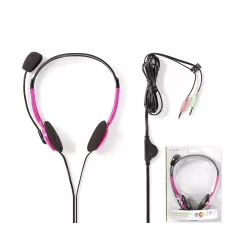 obrázek produktu Nedis CHST100PK HEADSET sluchátka růžová