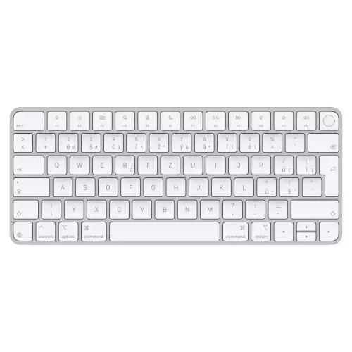 obrázek produktu Apple Magic Keyboard Touch ID/Bezdrátová Bluetooth/CZ layout/Bílá