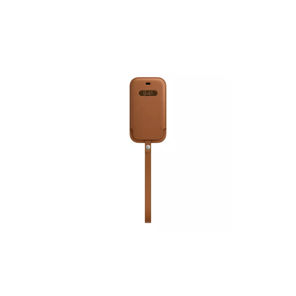 Obrázek produktu iPhone 12 mini Leather Sleeve wth MagSafe S.Brown
