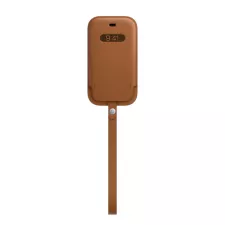 obrázek produktu iPhone 12 mini Leather Sleeve wth MagSafe S.Brown
