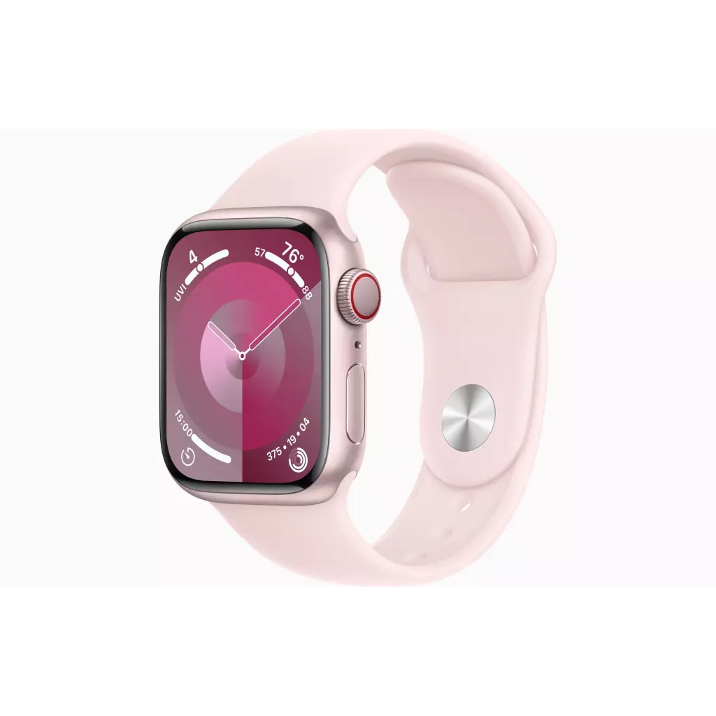 Obrázek produktu Apple Watch S9 Cell/41mm/Pink/Sport Band/Light Pink/-S/M