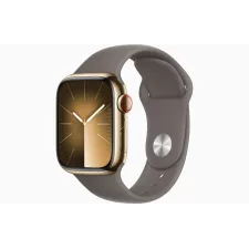 obrázek produktu Apple Watch S9 Cell/41mm/Gold/Sport Band/Clay/-S/M