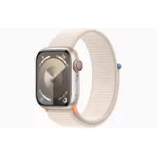 obrázek produktu Apple Watch S9 Cell/45mm/Starlight/Sport Band/Starlight