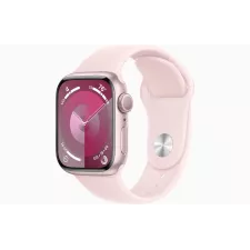 obrázek produktu Apple Watch S9/45mm/Pink/Sport Band/Light Pink/-M/L
