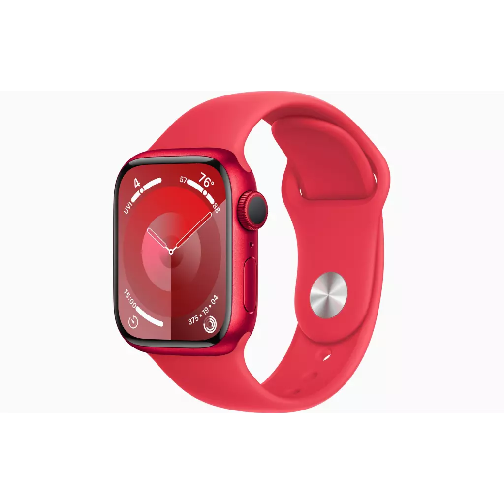 Obrázek produktu Apple Watch S9/41mm/PRODUCT RED/Sport Band/PRODUCT RED/-M/L