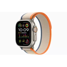 obrázek produktu Apple Watch Ultra 2/49mm/Titan/Sport Band/Orange-Beige Trail/-S/M