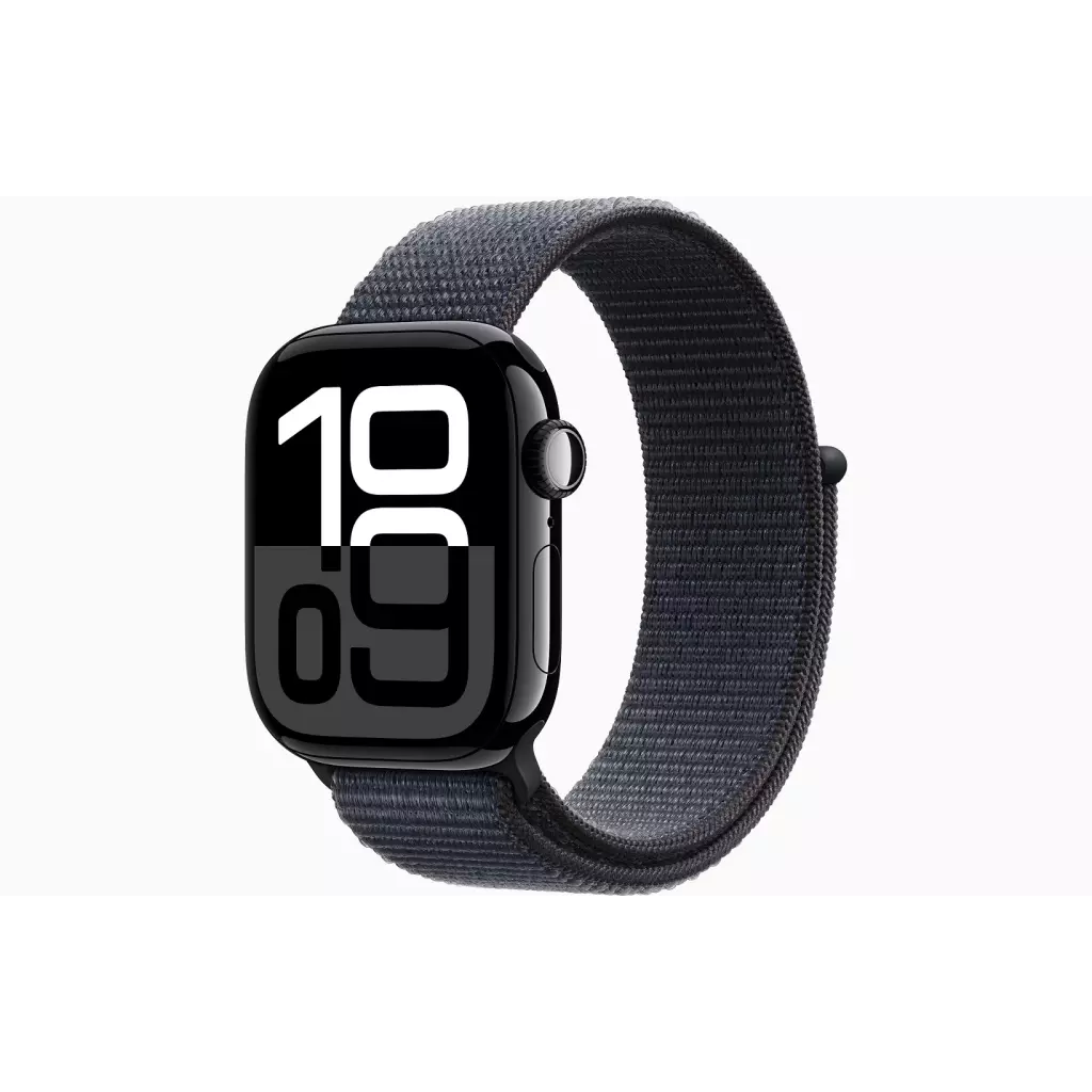 Obrázek produktu Apple Watch S10/42mm/Jet Black/Sport Band/Ink