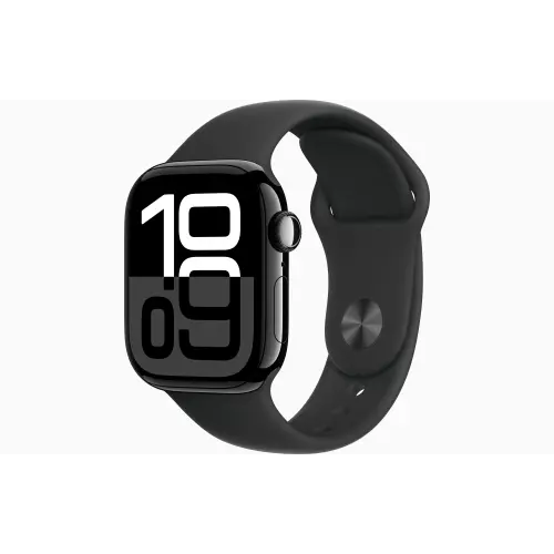 obrázek produktu Apple Watch S10/46mm/Jet Black/Sport Band/Black/-M/L