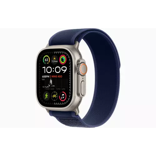 obrázek produktu Apple Watch Ultra 2/49mm/Natural/Sport Band/Blue Trail/-S/M