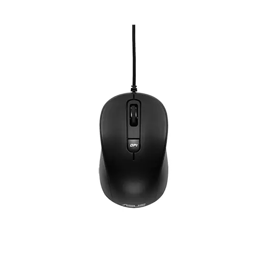 obrázek produktu ASUS MU101C/Kancelářská/Optická/3 200 DPI/Drátová USB/Černá