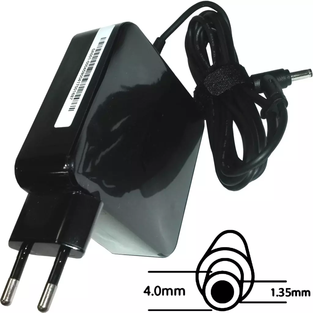 Obrázek produktu Asus orig. adaptér 65W19V(W.M)BK 4PHI s EU plugem (B0A001-00045900)