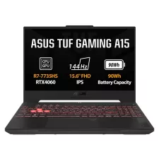 obrázek produktu ASUS TUF Gaming A15/FA507NV/R7-7735HS/15,6\"/FHD/16GB/1TB SSD/RTX 4060/W11H/Gray/2R