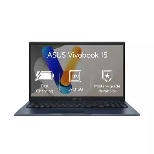 obrázek produktu ASUS Vivobook 15/X1504VA-NJ2500W/i3-1315U/15,6"/FHD/8GB/512GB/Intel int/W11H/Blue/2R