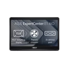 obrázek produktu ASUS ExpertCenter/E1 AiO E1600/15,6"/FHD/T/N4500/4GB/128GB SSD/UHD/W11P/Black/2R