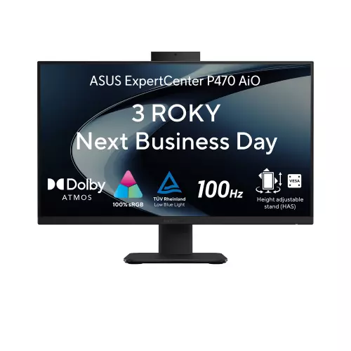 obrázek produktu ASUS ExpertCenter/P470VAK-BPE048X/27"/FHD/i7-13620H/32GB/1TB/Intel int/W11P/Černá/3ROn-Site