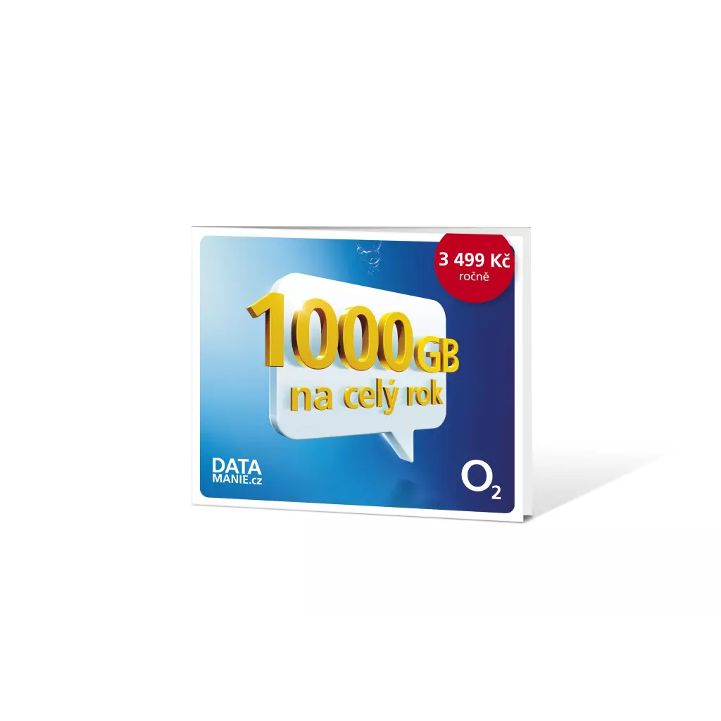Obrázek produktu O2 Roční datové připojení 1 TB