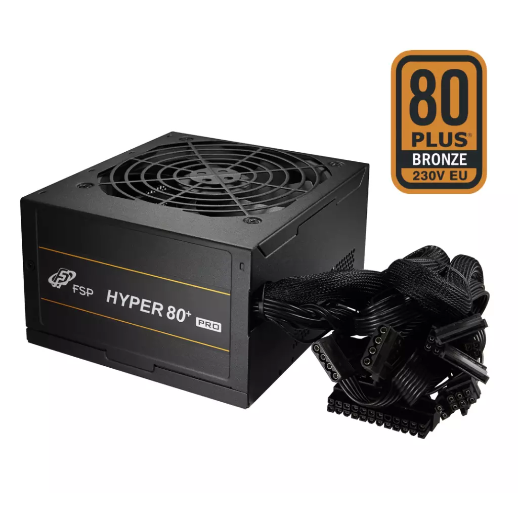Obrázek produktu FSP HYPER 80+ PRO/550W/ATX 3.0/80PLUS Bronze 230V/Bulk