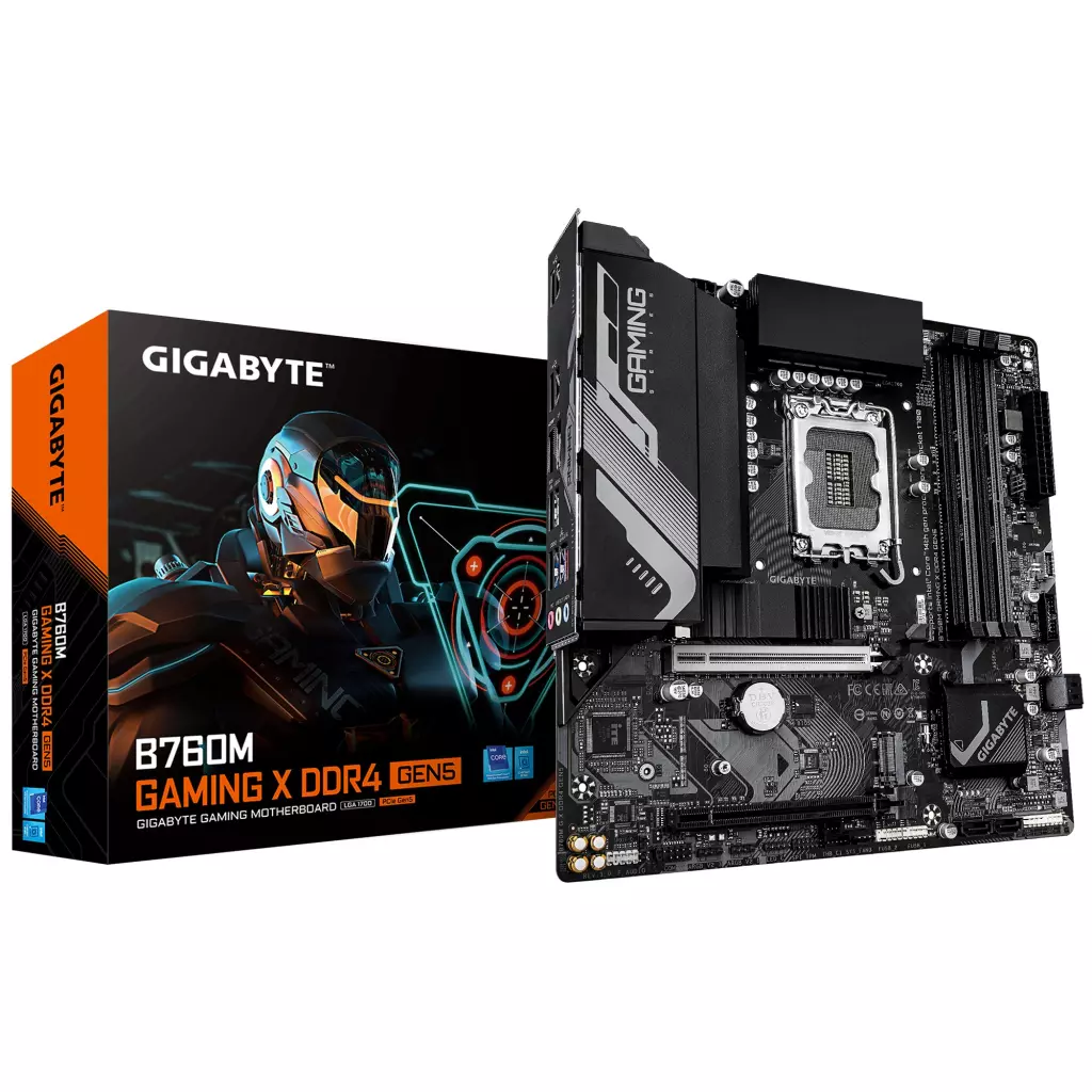 Obrázek produktu GIGABYTE B760M GAMING X DDR4 GEN5/LGA 1700/mATX