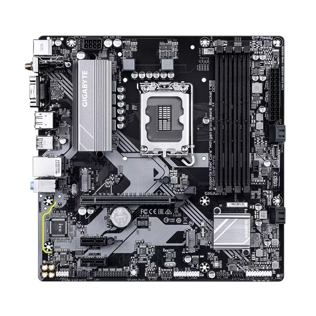 Obrázek produktu GIGABYTE B760M D3HP WIFI6/LGA 1700/mATX