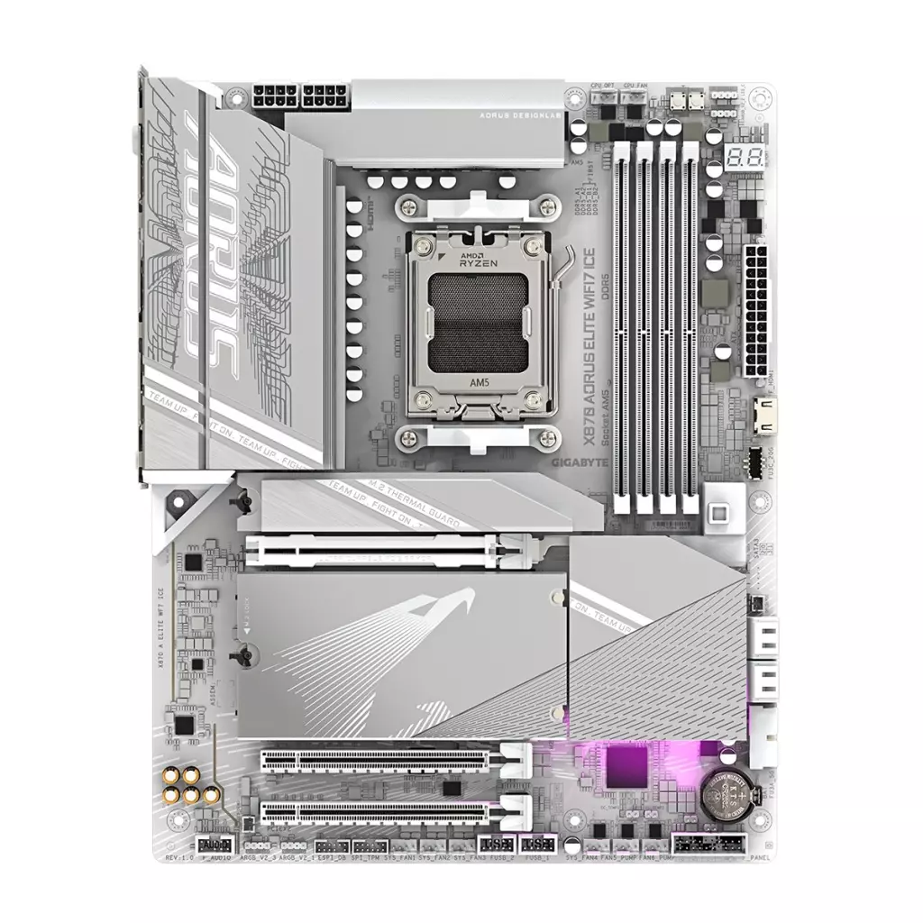 Obrázek produktu GIGABYTE X870 AORUS ELITE WIFI7 ICE/AM5/ATX