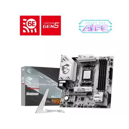 obrázek produktu MSI B850M GAMING PLUS WIFI6E/AM5/mATX