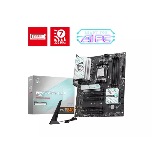 obrázek produktu MSI B840 GAMING PLUS WIFI/AM5/ATX