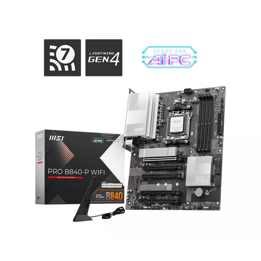 Obrázek produktu MSI PRO B840-P WIFI/AM5/ATX