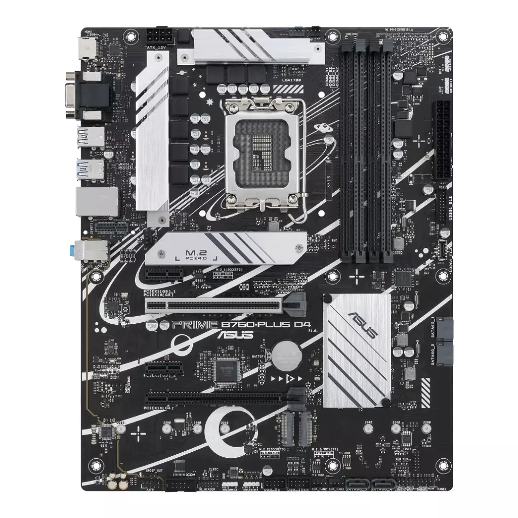 Obrázek produktu ASUS PRIME B760-PLUS D4/LGA 1700/ATX