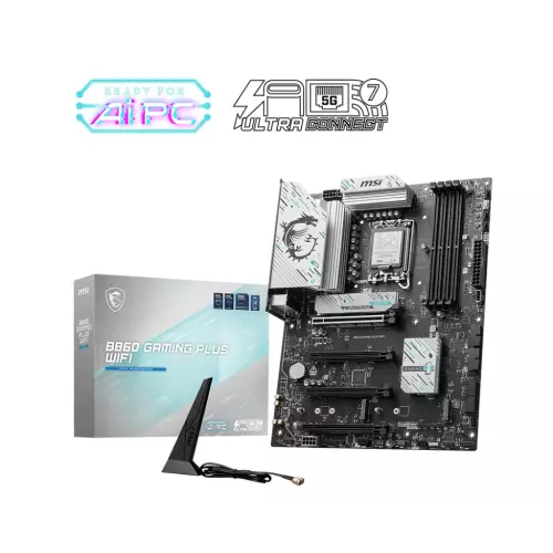 obrázek produktu MSI B860 GAMING PLUS WIFI/LGA 1851/ATX
