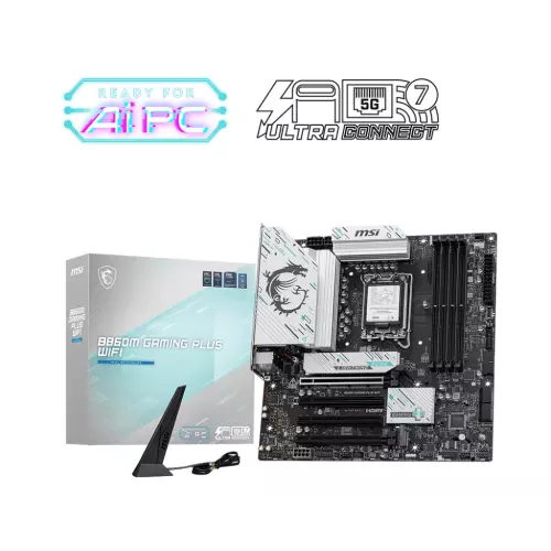 obrázek produktu MSI B860M GAMING PLUS WIFI/LGA 1851/mATX