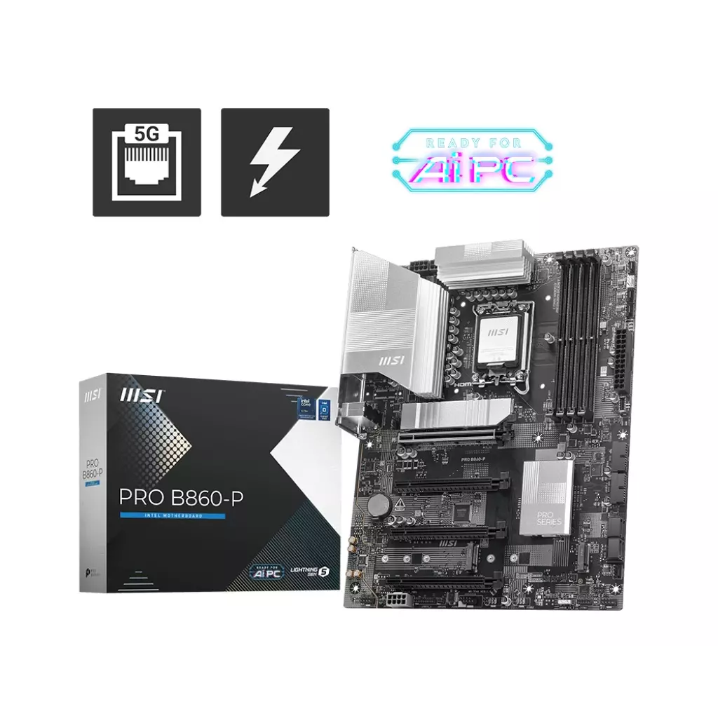 Obrázek produktu MSI PRO B860-P/LGA 1851/ATX