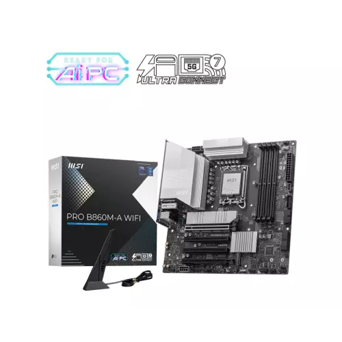 obrázek produktu MSI PRO B860M-A WIFI/LGA 1851/mATX