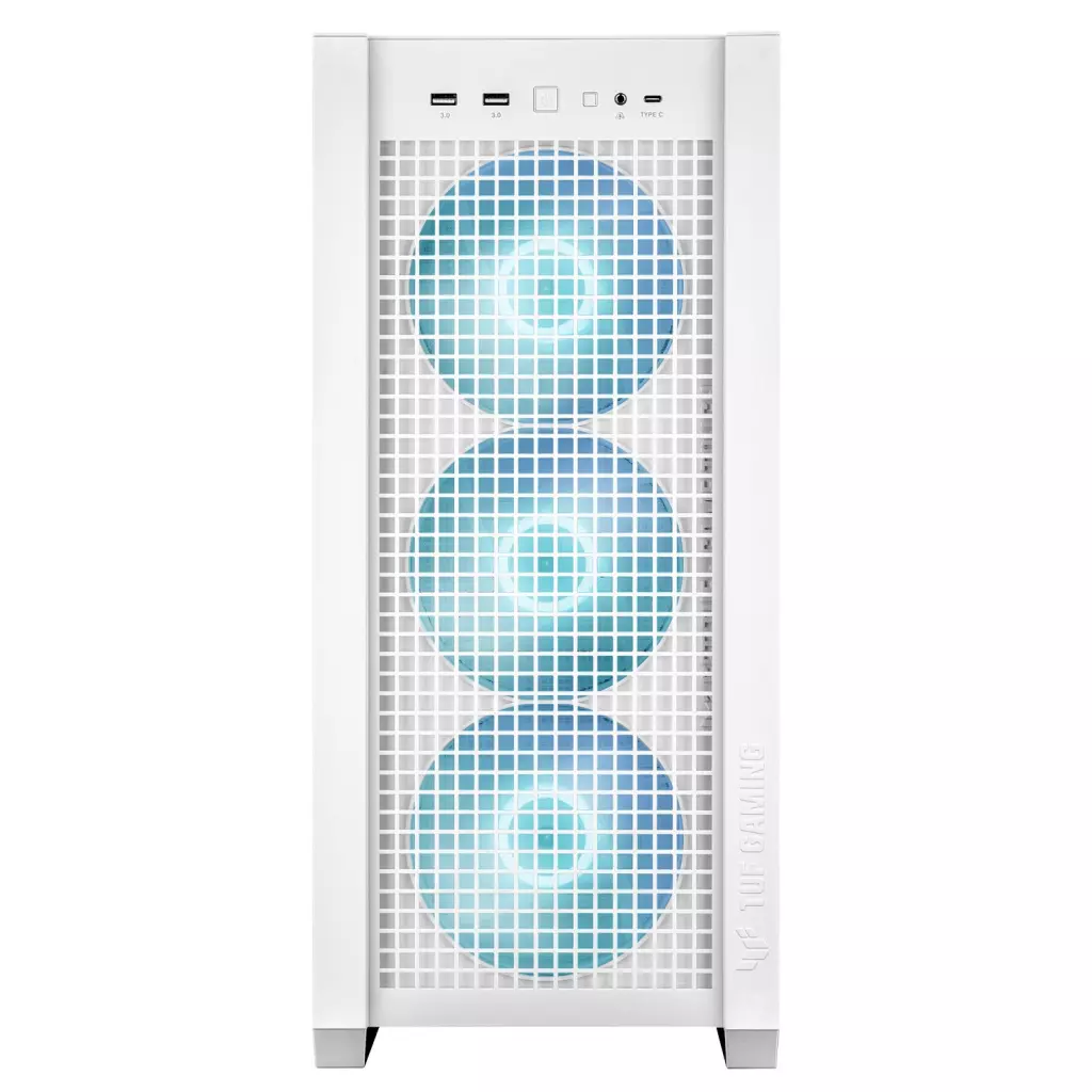 Obrázek produktu ASUS TUF Gaming GT302 ARGB/Midi Tower/Transpar./Bílá