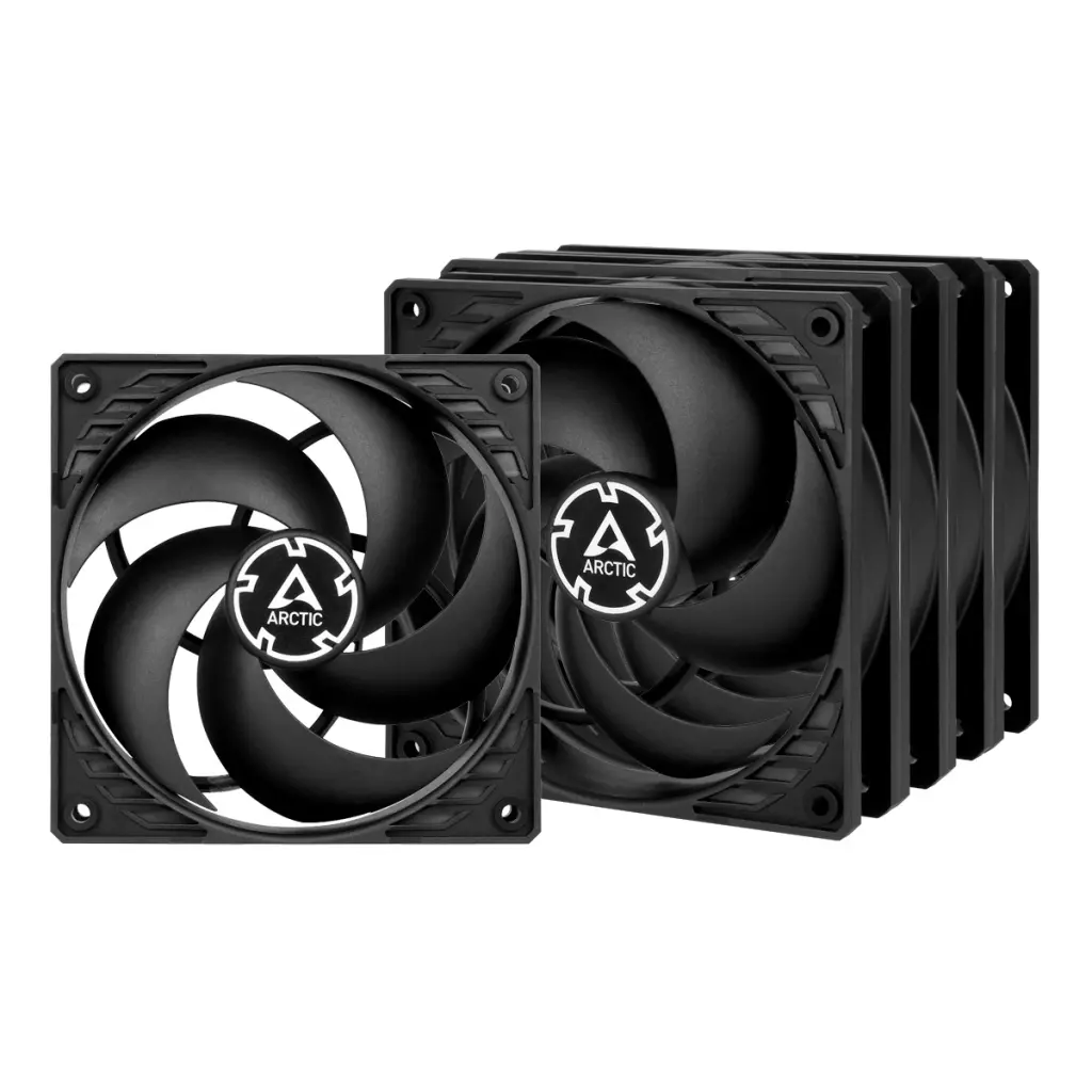 Obrázek produktu ARCTIC P12 PWM PST Value Pack (black/black)