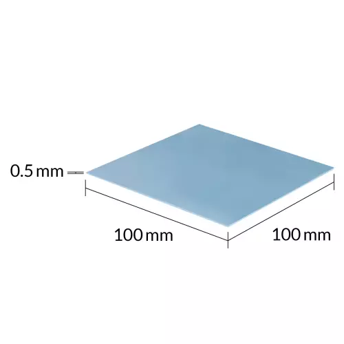 obrázek produktu ARCTIC Thermal pad TP-3 100x100mm, 0.5mm (Premium)