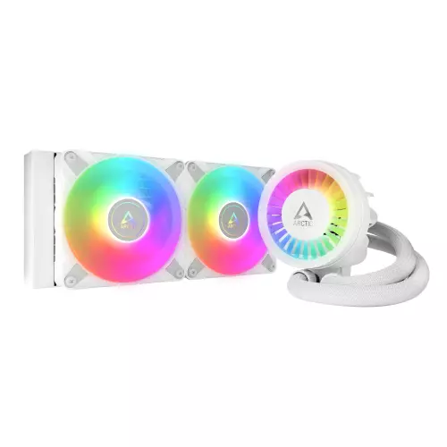obrázek produktu ARCTIC Liquid Freezer III - 240 A-RGB (White) : All-in-One CPU Water Cooler with 240mm radiator and