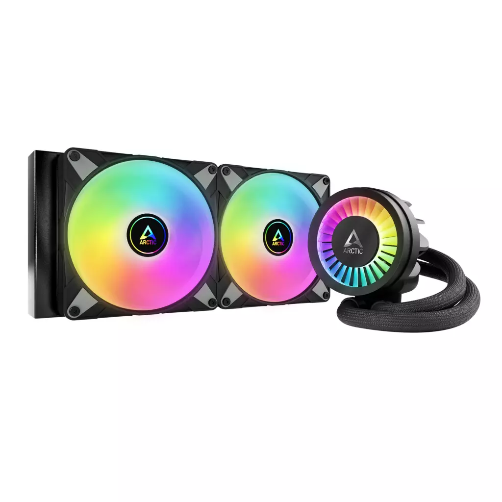 Obrázek produktu ARCTIC Liquid Freezer III - 280 A-RGB (Black) : All-in-One CPU Water Cooler with 280mm radiator and