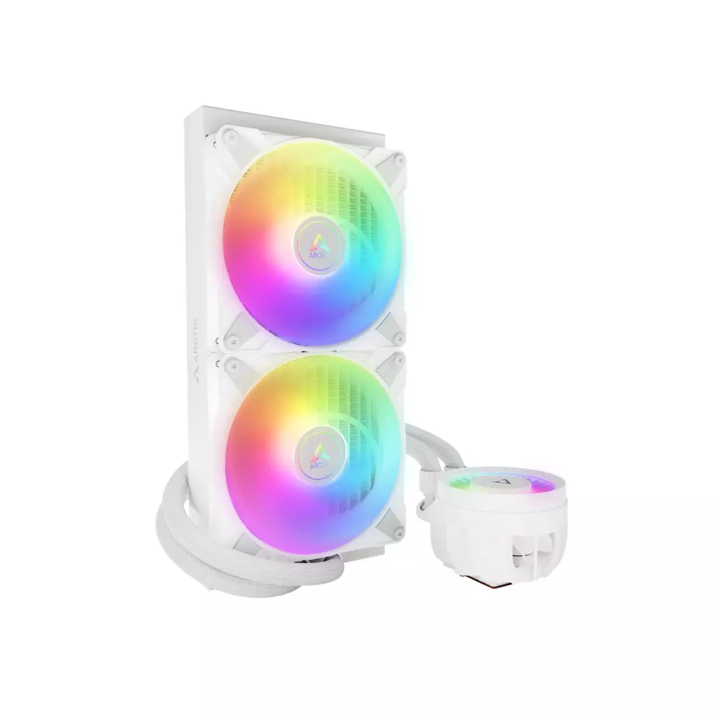 Obrázek produktu ARCTIC Liquid Freezer III - 280 A-RGB (White) : All-in-One CPU Water Cooler with 280mm radiator and