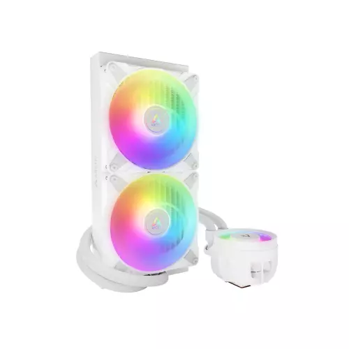 obrázek produktu ARCTIC Liquid Freezer III - 280 A-RGB (White) : All-in-One CPU Water Cooler with 280mm radiator and