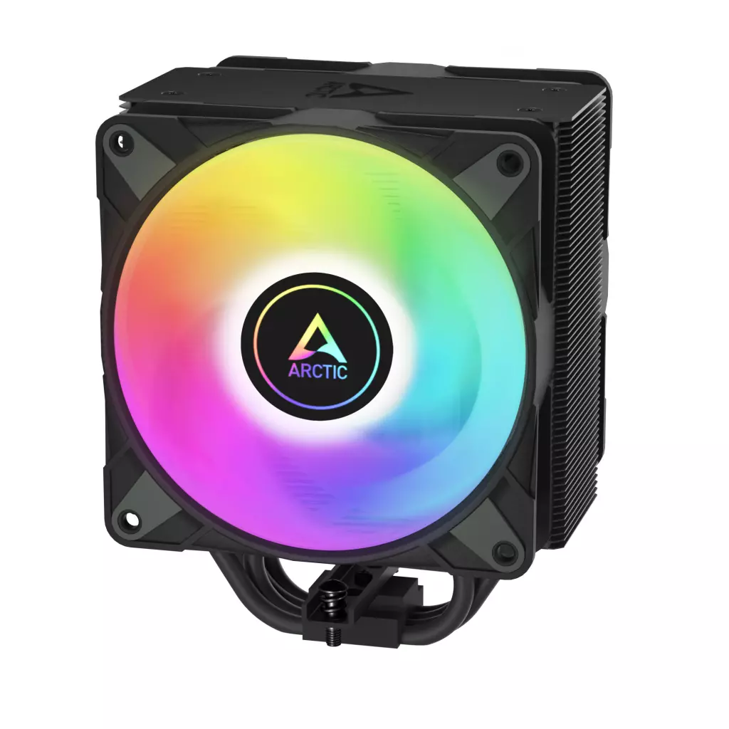 Obrázek produktu ARCTIC Freezer 36 A-RGB (Black) – Black CPU Cooler for Intel Socket LGA1700 and AMD Socket AM4, AM5,