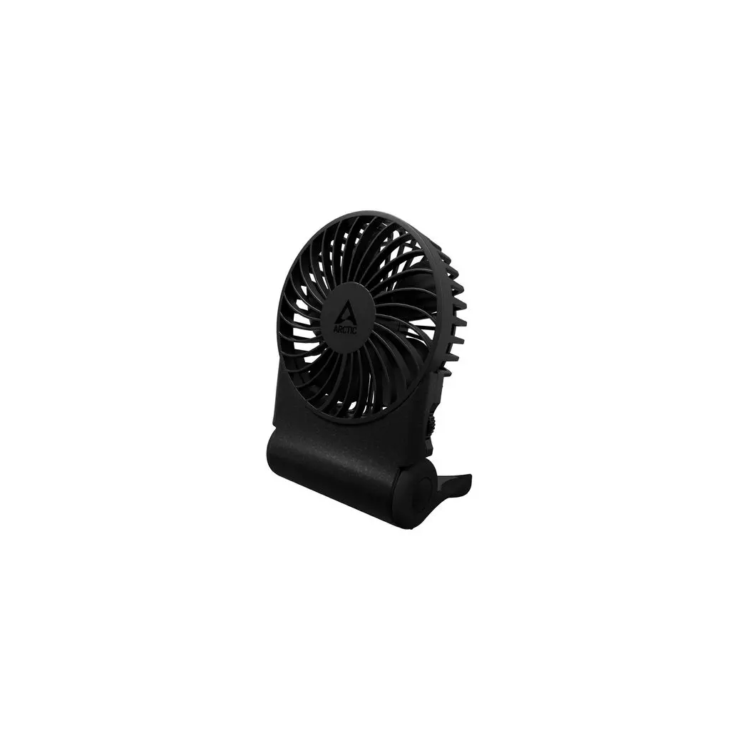 Obrázek produktu ARCTIC Summair 2Go (Black) - Rechargeable Pocket Fan with Stand (74 hours of battery life and variab